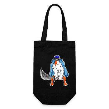 Muscles de la mouette - Sac à bouteille - noir - Devant