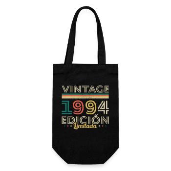 Vinatge 1994 Cadeau d’anniversaire - Sac à bouteille - noir - Devant