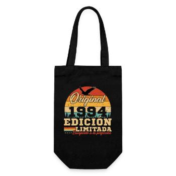 Vinatge 1994 Birthday Gift - Gift Bag for Bottles - black - Front