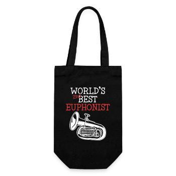 Deuxième meilleur instrument euphoniste au monde - Sac à bouteille - noir - Devant
