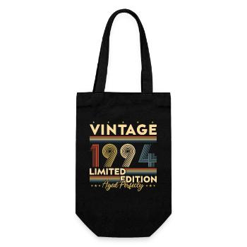 Vinatge 1994 Geburtstagsgeschenk - Geschenkbeutel für Flaschen - Schwarz - Vorne