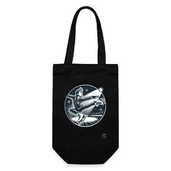 Le patinage masculin à l’honneur - Sac à bouteille - noir - Devant