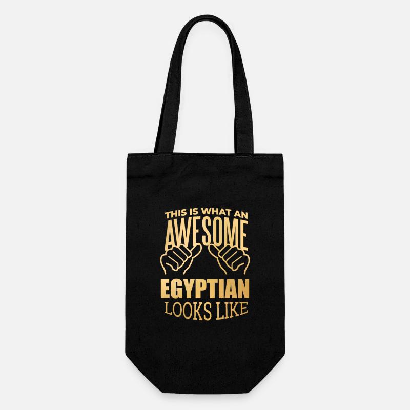 Égypte - Sac à bouteille - noir