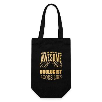 Urology - Gift Bag for Bottles - black - Front
