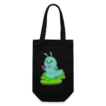 Sucette chenille - Sac à bouteille - noir - Devant