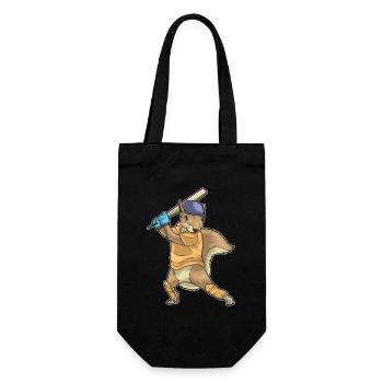 Écureuil Cricket Batte de cricket - Sac à bouteille - noir - Devant