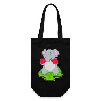 Elephant Boxer Gants de boxe Boxe - Sac à bouteille - noir - Devant