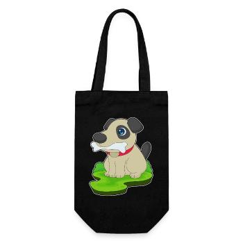 Os de chien - Sac à bouteille - noir - Devant