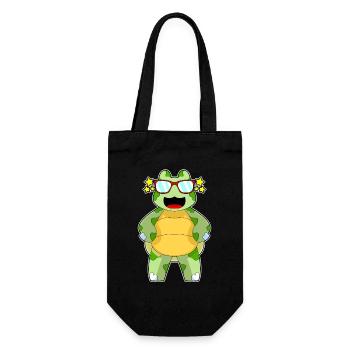 Turtle Sunglasses - Gift Bag for Bottles - black - Front
