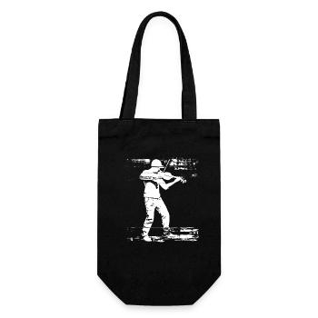 Croquis de violoniste - Sac à bouteille - noir - Devant