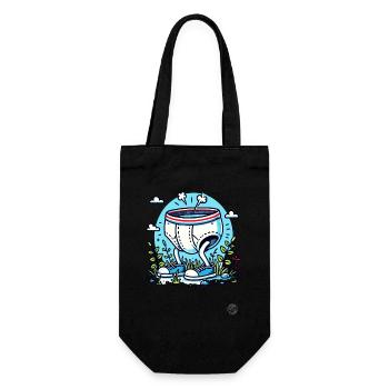 Sous-vêtements naturels - Sac à bouteille - noir - Devant