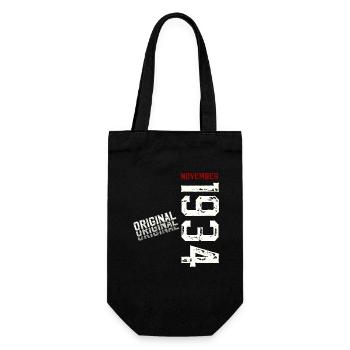 90th Birthday Legend November 1934 Volume 34 - Gift Bag for Bottles - black - Front