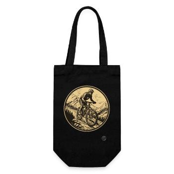 Mountain biking - Gift Bag for Bottles - black - Front