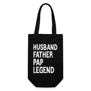 Mari Père Papa Légende Fête des Pères - Sac à bouteille - noir - Devant