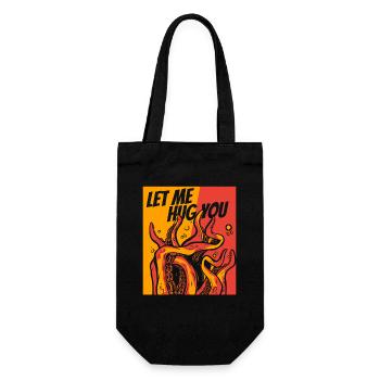 Laisse-moi te serrer dans mes bras céphalopode octopodes octopoda - Sac à bouteille - noir - Devant