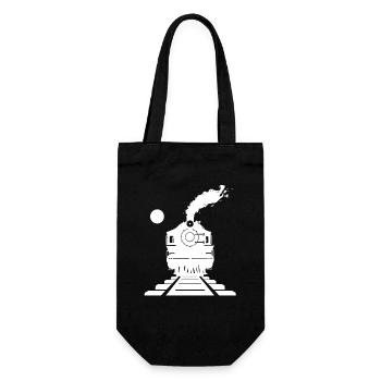 Croquis ferroviaire - Sac à bouteille - noir - Devant