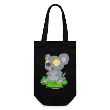 Mouse Halloween Zombie - Gift Bag for Bottles - black - Front