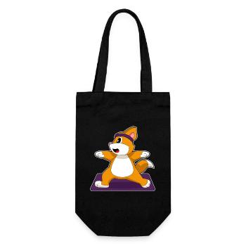 Cat Yoga Fitness Gymnastique - Sac à bouteille - noir - Devant