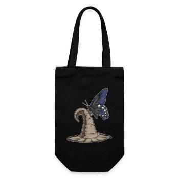 Chapeau de Sorcière Papillon - Sac à bouteille - noir - Devant