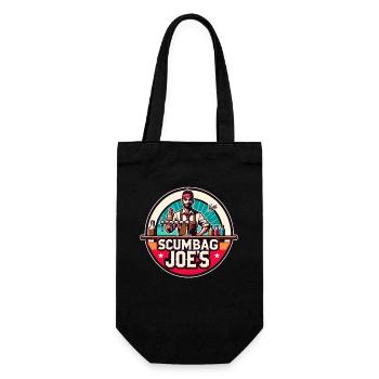 Scumbag Joe's Bar & Kneipe - Geschenkbeutel für Flaschen - Schwarz - Vorne