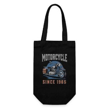 Légende 1965 – Conception de motos vintage - Sac à bouteille - noir - Devant