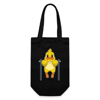 Duck Bodybuilder Tractions Musculation - Sac à bouteille - noir - Devant