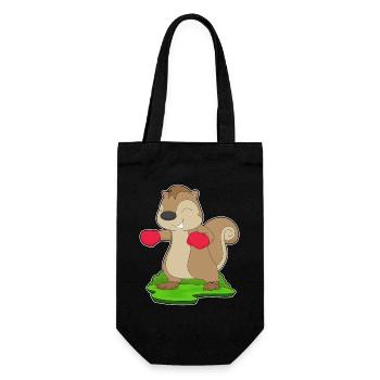 Squirrel Boxer Gants de boxe Boxe - Sac à bouteille - noir - Devant