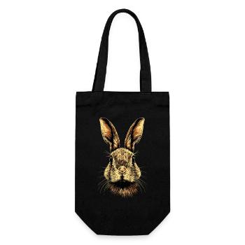 Lapin Lapin Lover Lièvre Lapin Mignons Lapins - Sac à bouteille - noir - Devant