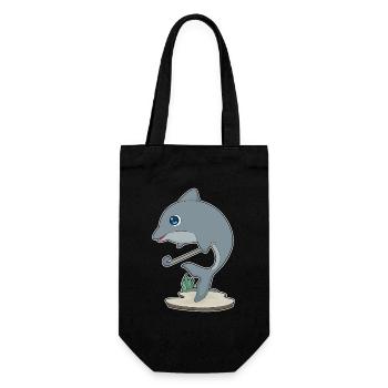 Dolphin Bâton de hockey sur gazon - Sac à bouteille - noir - Devant