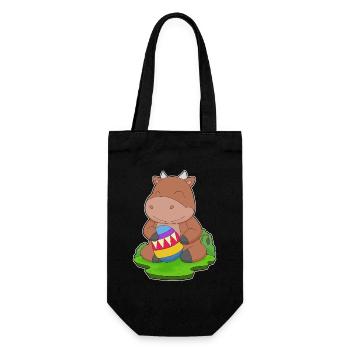Oeuf de Pâques Taureau - Sac à bouteille - noir - Devant