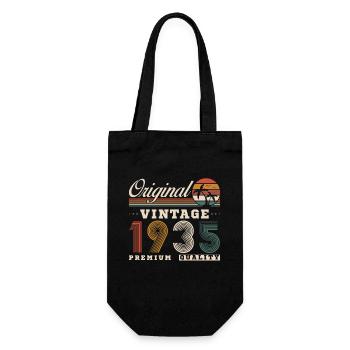 Original 1935 Vintage Rétro Cadeau Anniversaire - Sac à bouteille - noir - Devant
