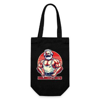 Les swoleunistes s’unissent, les bodybuilders de gym Marx - Sac à bouteille - noir - Devant