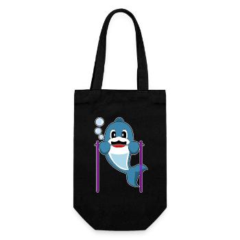 Dolphin Bodybuilder Tractions Culturisme - Sac à bouteille - noir - Devant