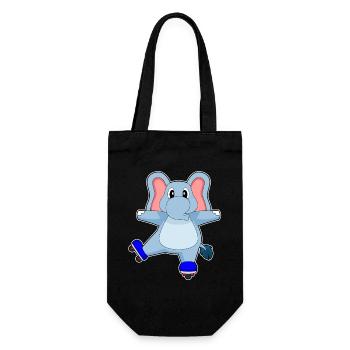 Elefant Inline skating Inline skates - Gift Bag for Bottles - black - Front