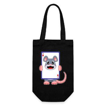 Mouse Poker Cartes de poker - Sac à bouteille - noir - Devant