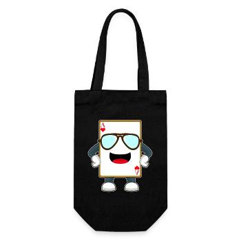 Cartes de poker poker - Sac à bouteille - noir - Devant
