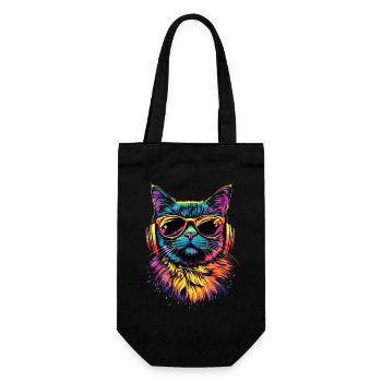 British Shorthair Chat BKH Chat Maman Chats Mignons - Sac à bouteille - noir - Devant
