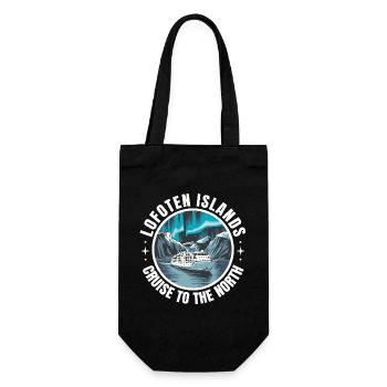 Cruise Norway Lofoten - Gift Bag for Bottles - black - Front