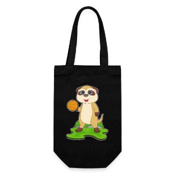 Meerkat Basketteur Basketteur - Sac à bouteille - noir - Devant