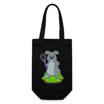 Raquettes de tennis lapin - Sac à bouteille - noir - Devant