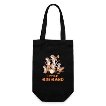 Meerkat Little Big Band - Sac à bouteille - noir - Devant