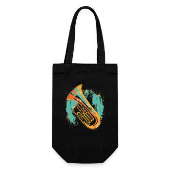 Tuba Graphique - Sac à bouteille - noir - Devant