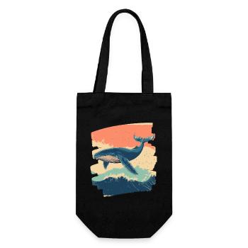 Baleine - Sac à bouteille - noir - Devant