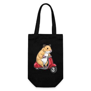 Hamster Scooter - Sac à bouteille - noir - Devant