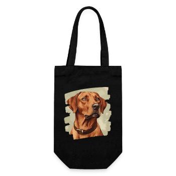 Rhodésian Ridgeback - Sac à bouteille - noir - Devant
