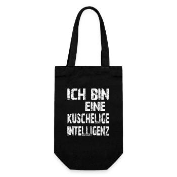 L’IA dit que je suis une intelligence câline - Sac à bouteille - noir - Devant