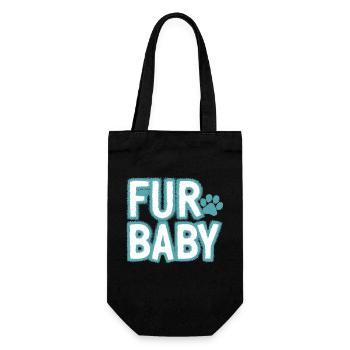 For beauty, experience expressively - Gift Bag for Bottles - black - Front