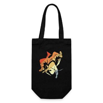 Vintage Breakdancer - Sac à bouteille - noir - Devant