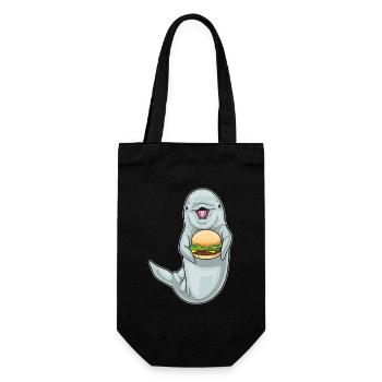 Dolphin Cheeseburger - Sac à bouteille - noir - Devant