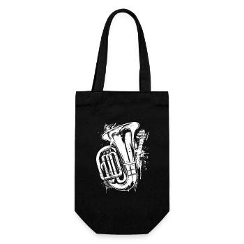 Tuba Graffiti - Sac à bouteille - noir - Devant